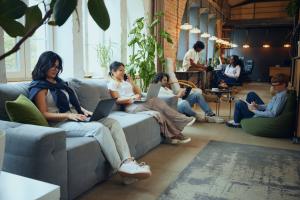 Aménagement d'espaces de coworking à AIX-EN-PROVENCE
